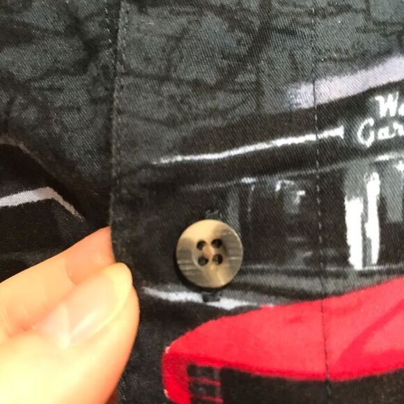 Vintage Muscle Car Button Down Shirt Sz 2X - Picture 13 of 16